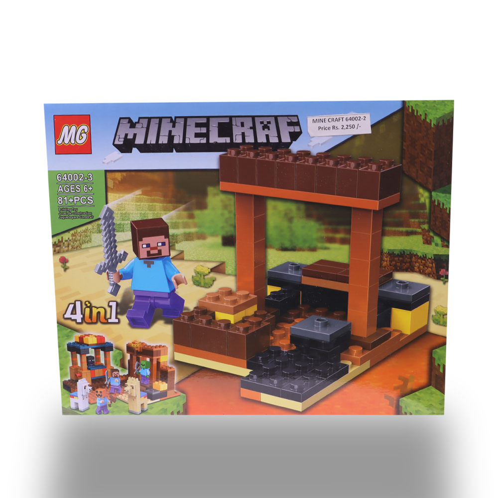 Minecraf Plastic Building Bricks