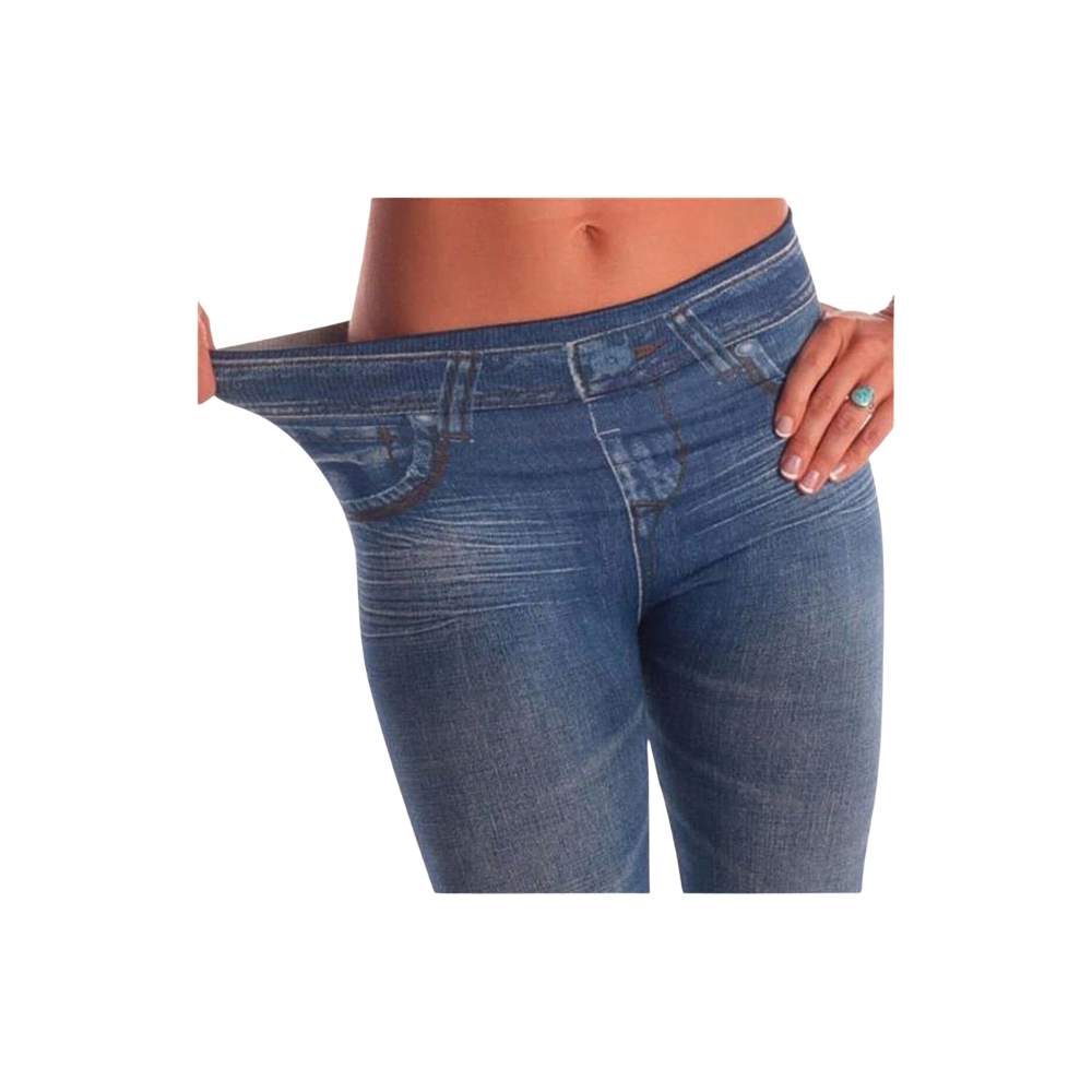 Skinny Faux Denim Jeggings