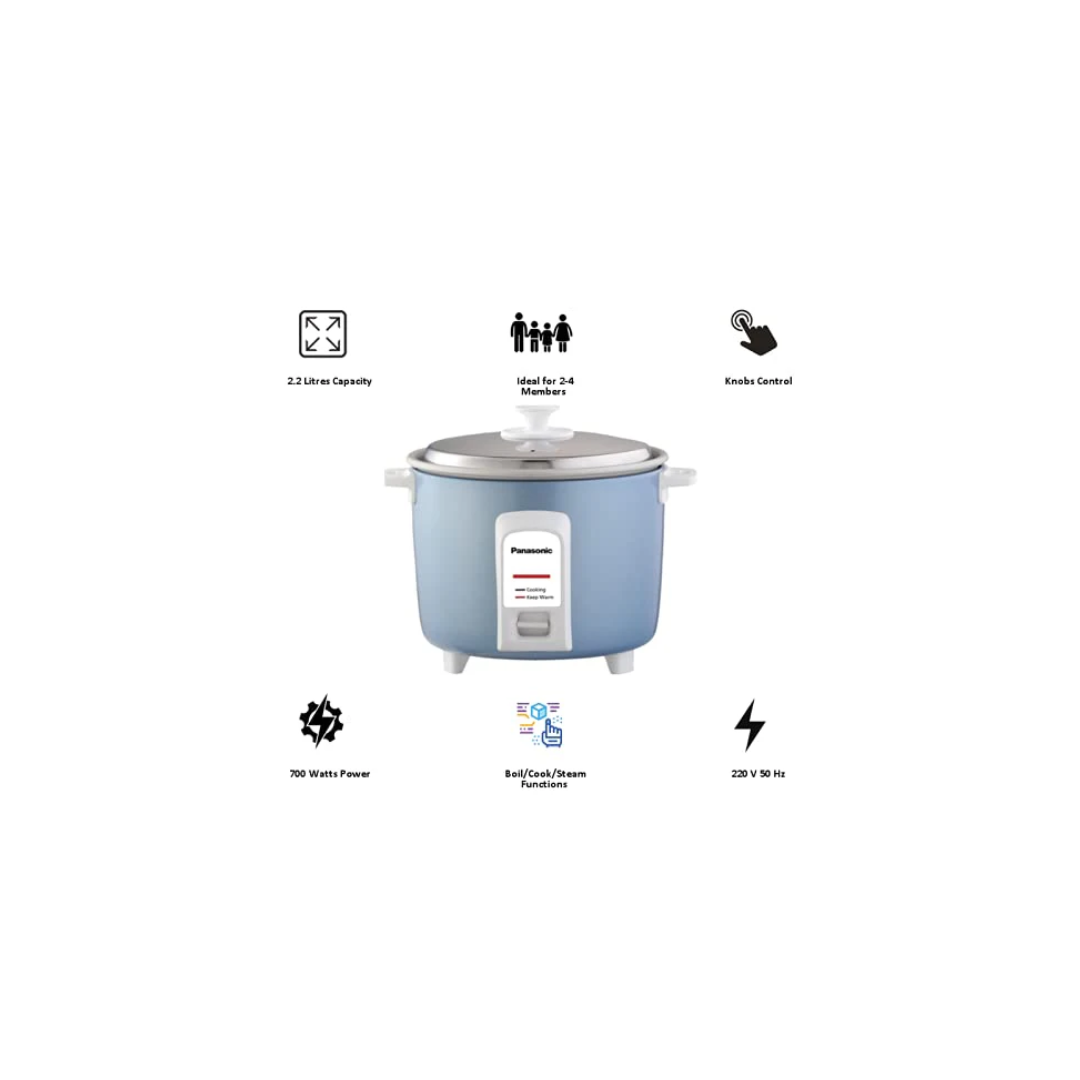 Panasonic Rice Cooker 2.2L SR-WA22H