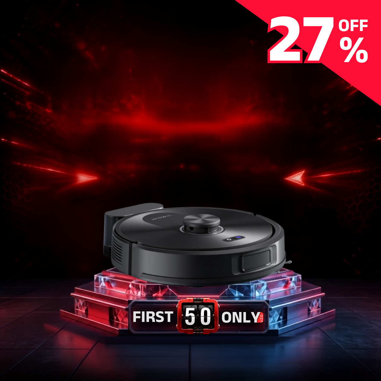 Proscenic Q10 Robot Vac + Mop