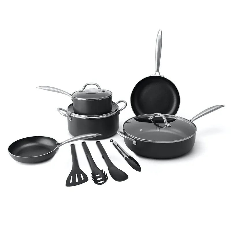 Amercook Essentials Aluminum Cookware Non-Stick Cookware Set