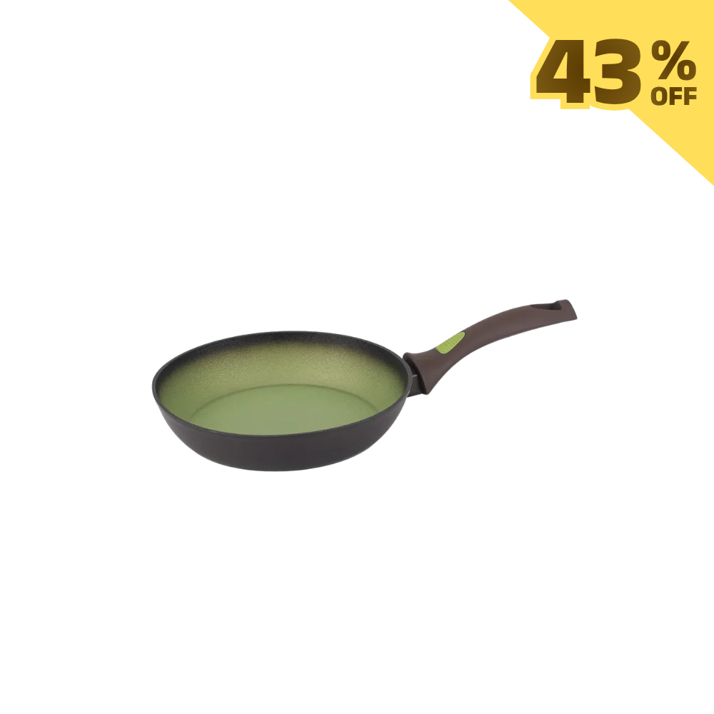 Amercook Avocado Aluminum Cookware Non-Stick Frying Pan