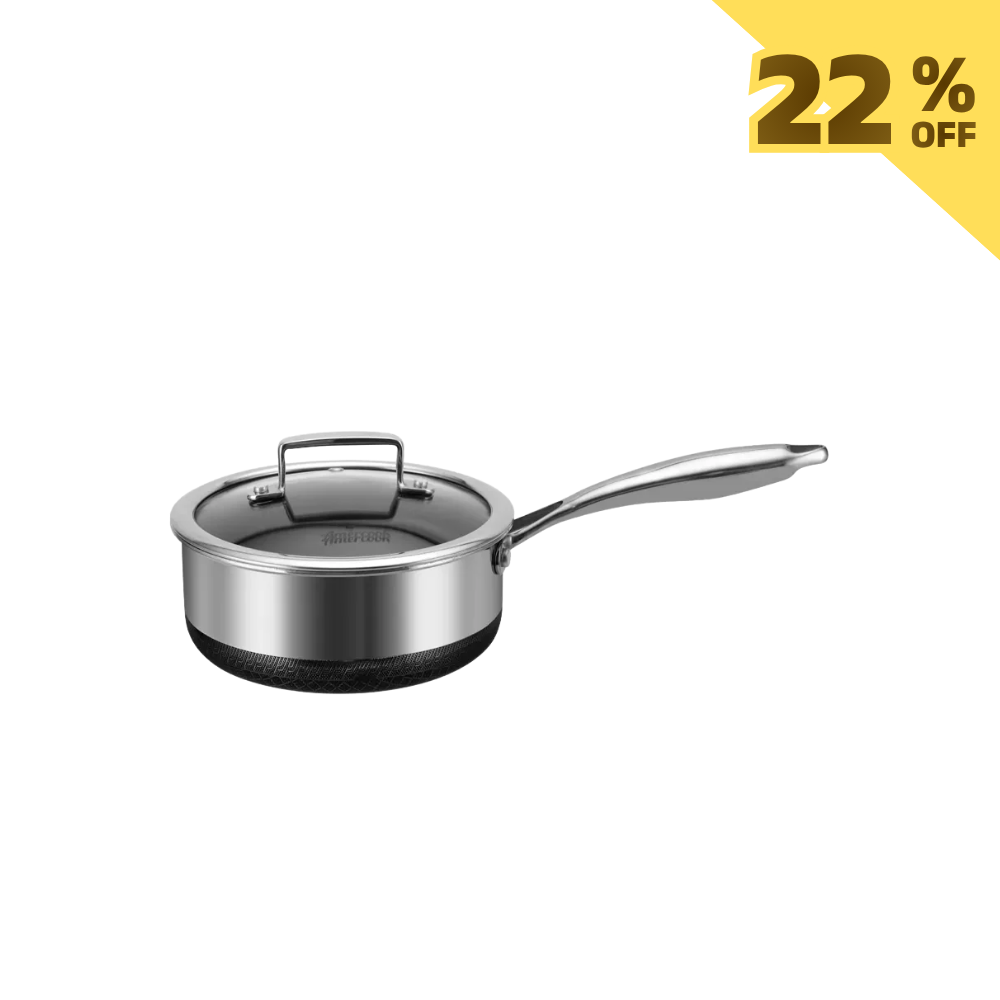 Amercook Aristo Pro Stainless – Steel Cookware Sauce Pan