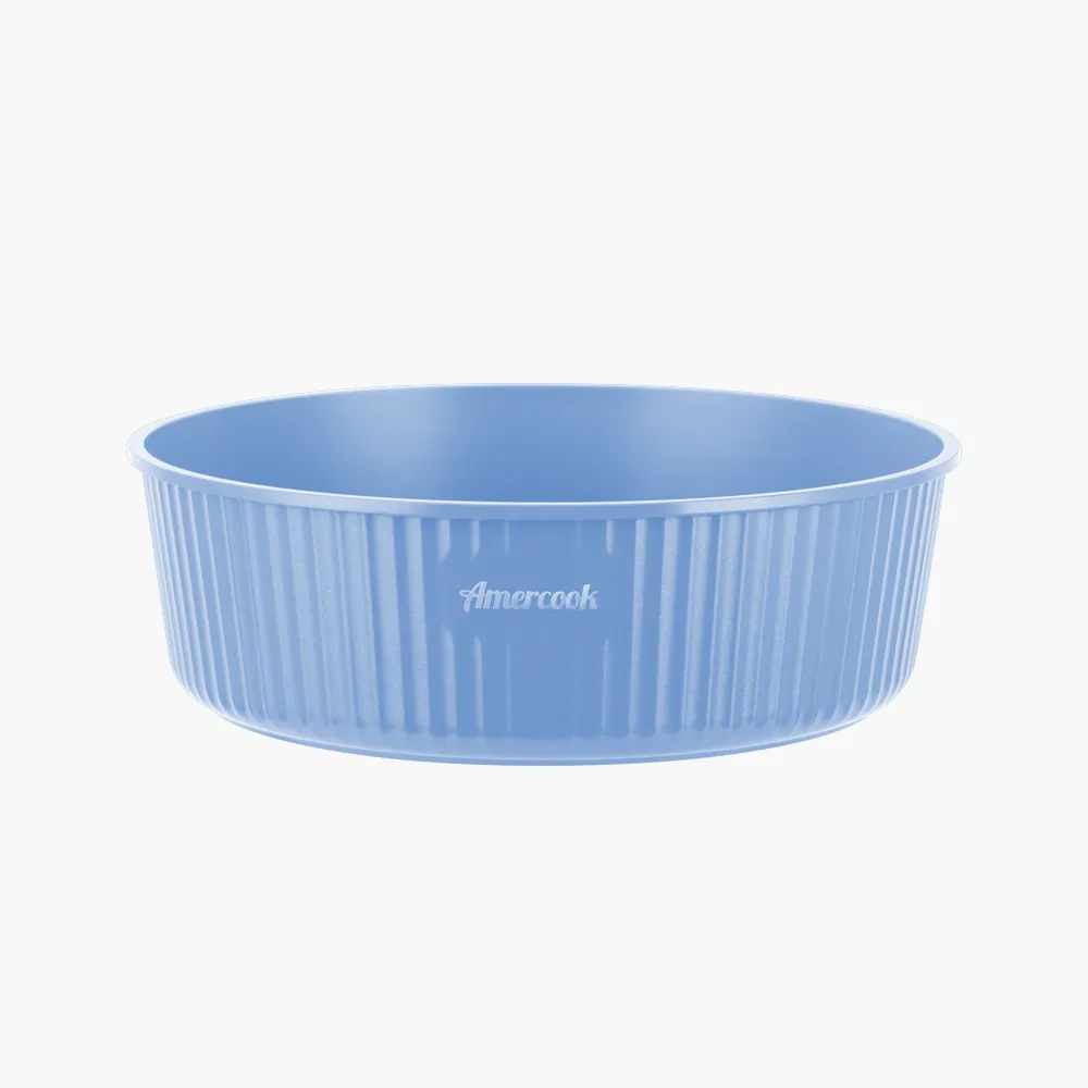 Easy Clip Pro Pan by Amercook. Heat Resistant and Non-stick coating interior with bottom dots induction Bakelite Handle (18/20/20/26/26CM) Multi use cookware nine piece set