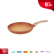 Amercook Terracotta Aluminum Frying Pan