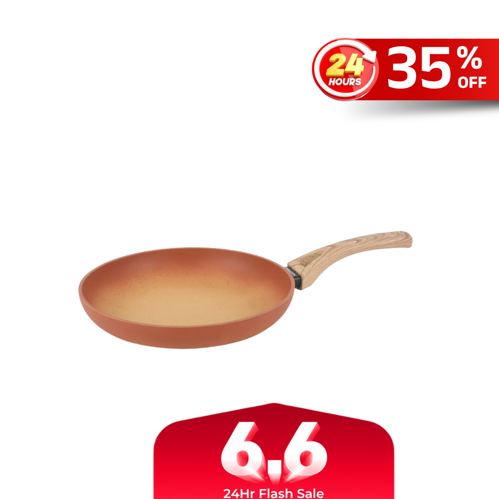 Amercook Terracotta Aluminum Frying Pan