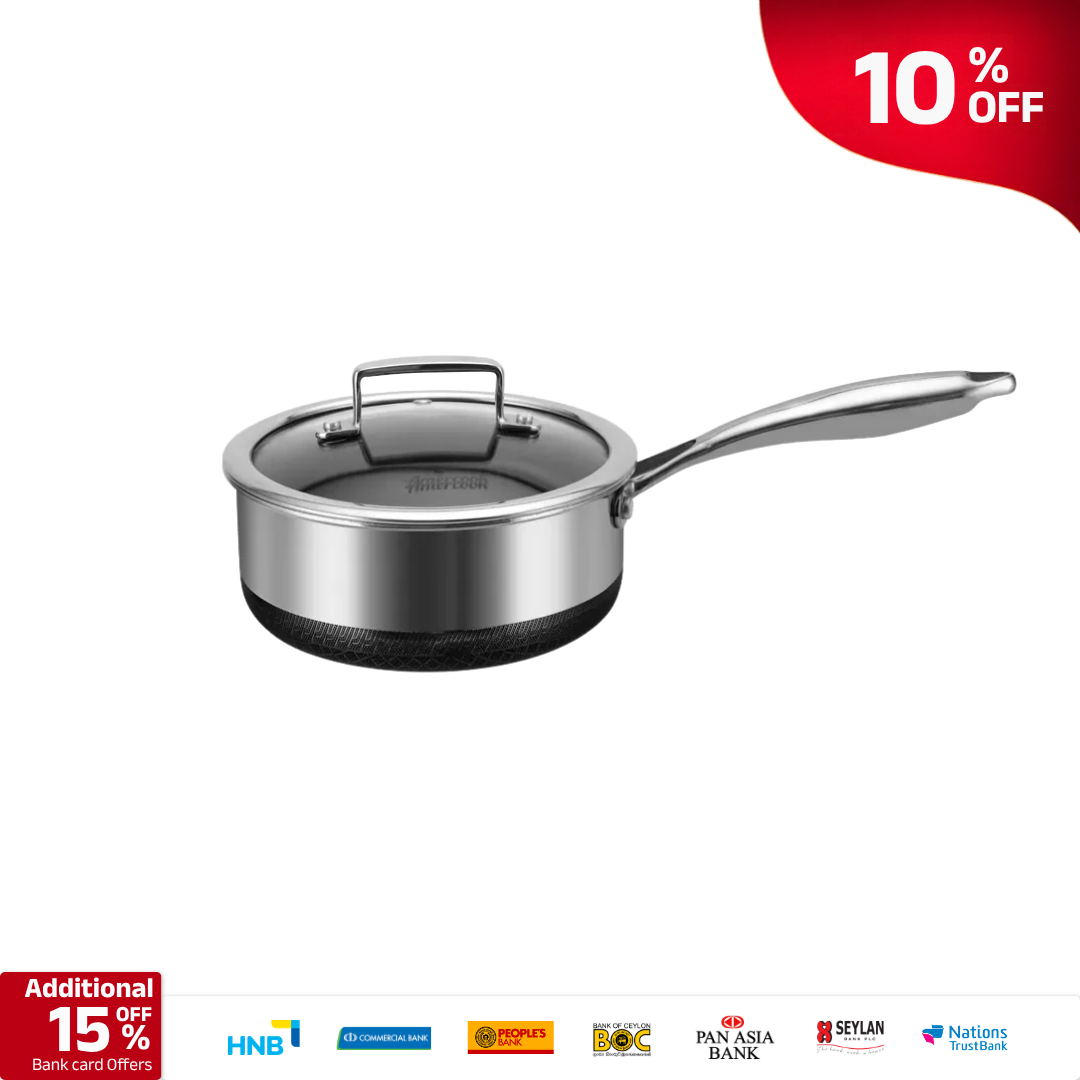 Amercook Aristo Pro Stainless – Steel Cookware Sauce Pan