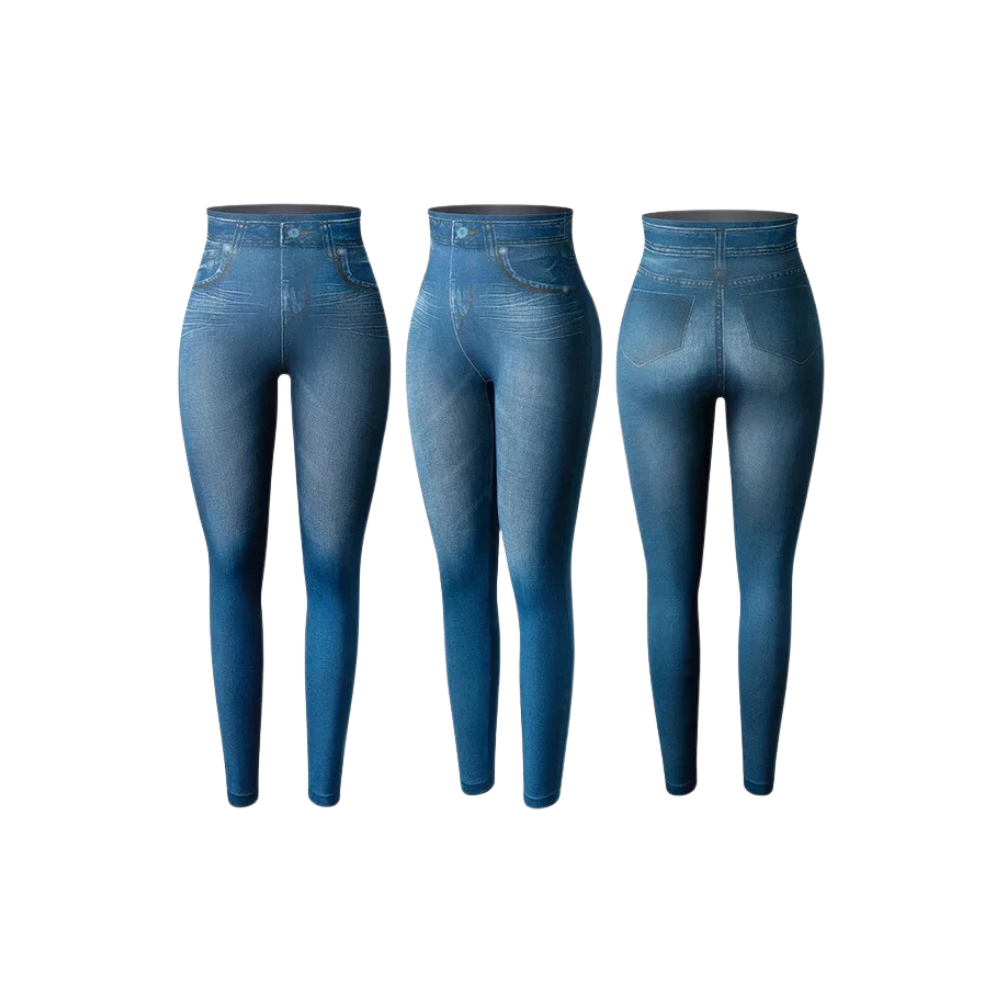 Skinny Faux Denim Jeggings