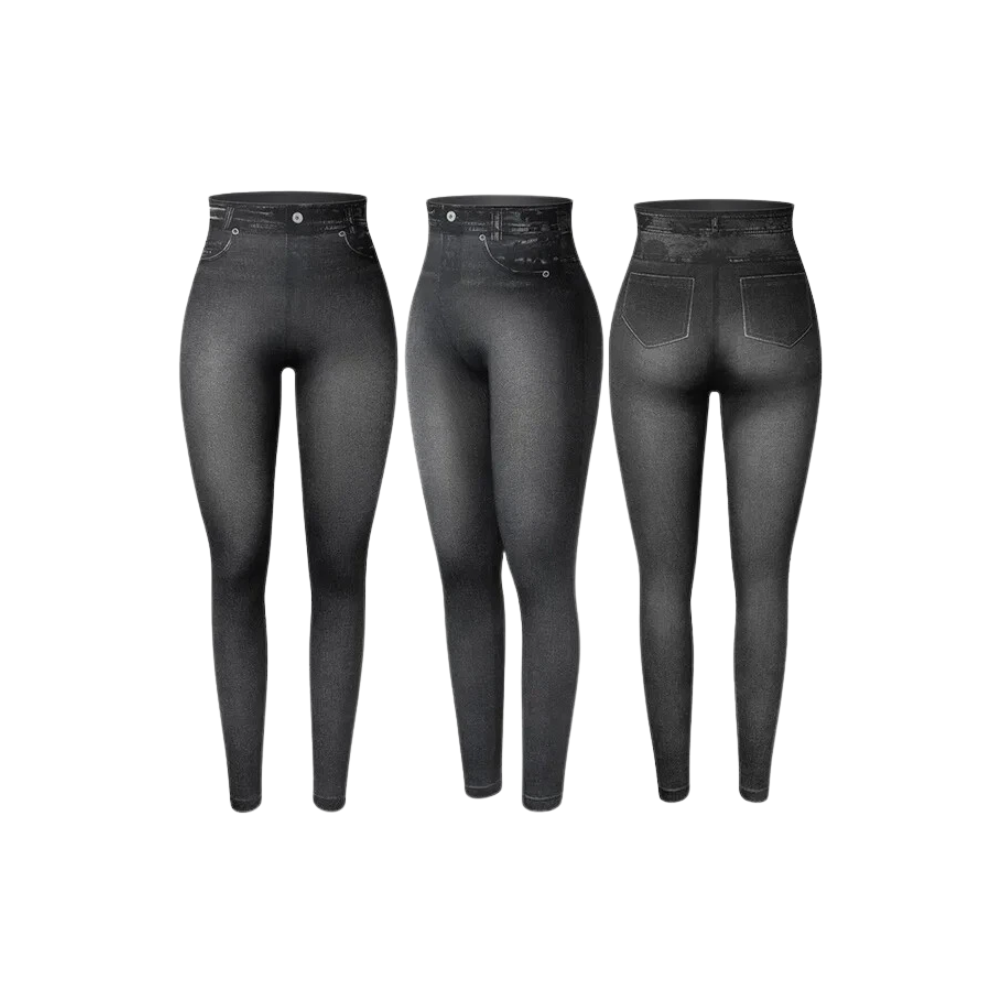 Skinny Faux Denim Jeggings