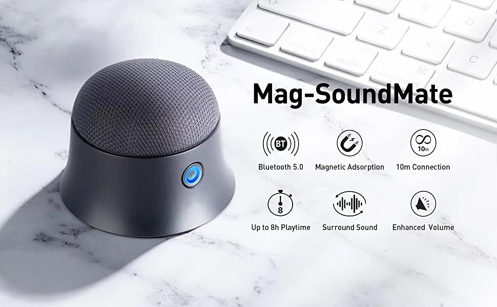 MiLi Mag SoundMate Bluetooth Magnetic Speaker