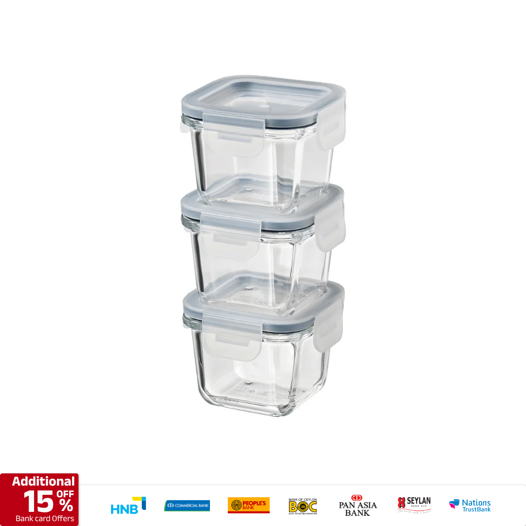 IKEA 365+ Container 180 ml (3-pc) glass