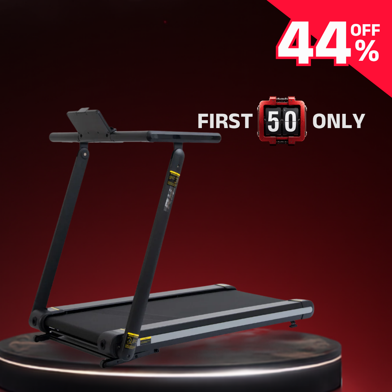 RH Fitness R3 Foldable Vibration Treadmill