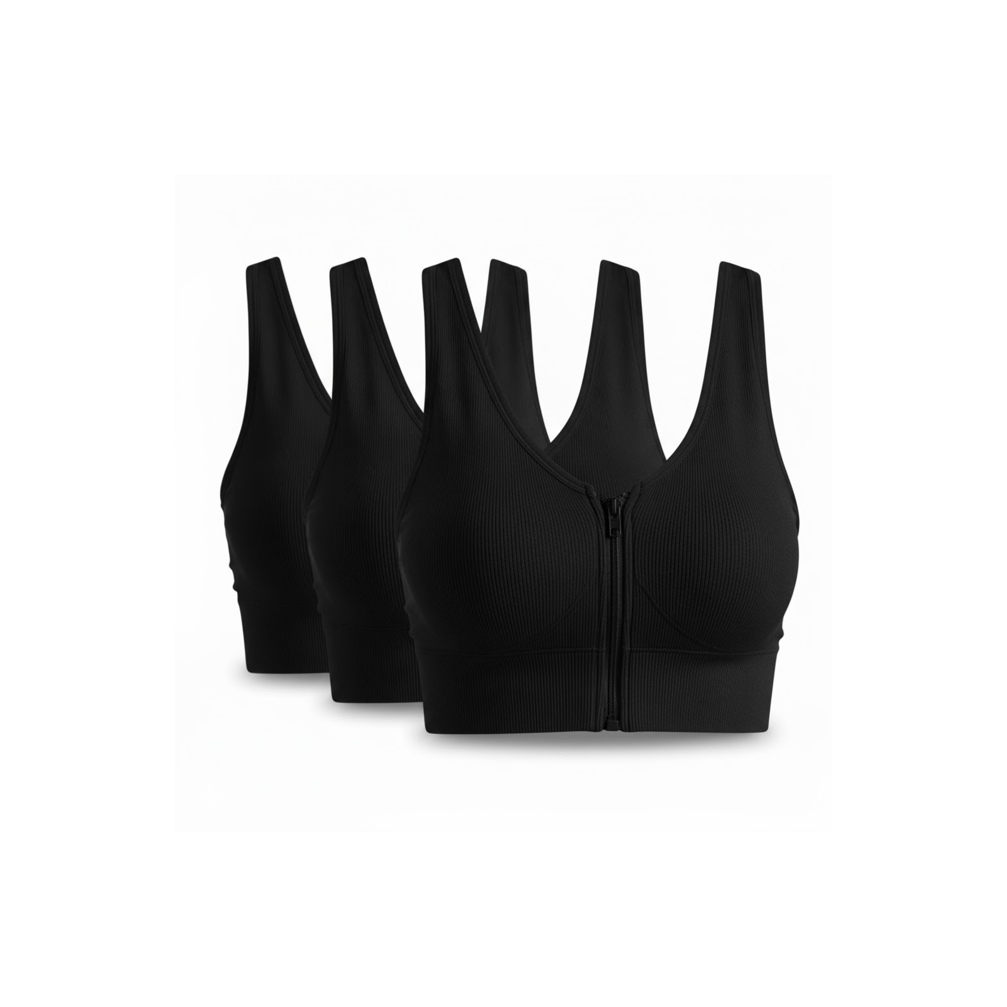 Genie Bra with Zip Combo Pack