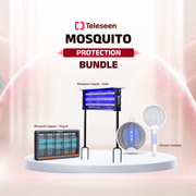 Teleseen Mosquito Protection Bundle (Plug-in, Solar, Swatter)