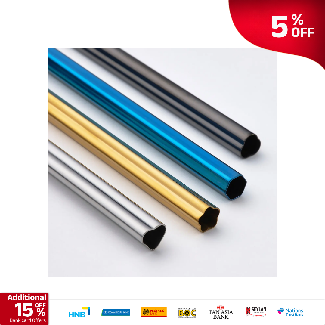 IKEA LUFTTÄT Straw 5pc Stainless Steel