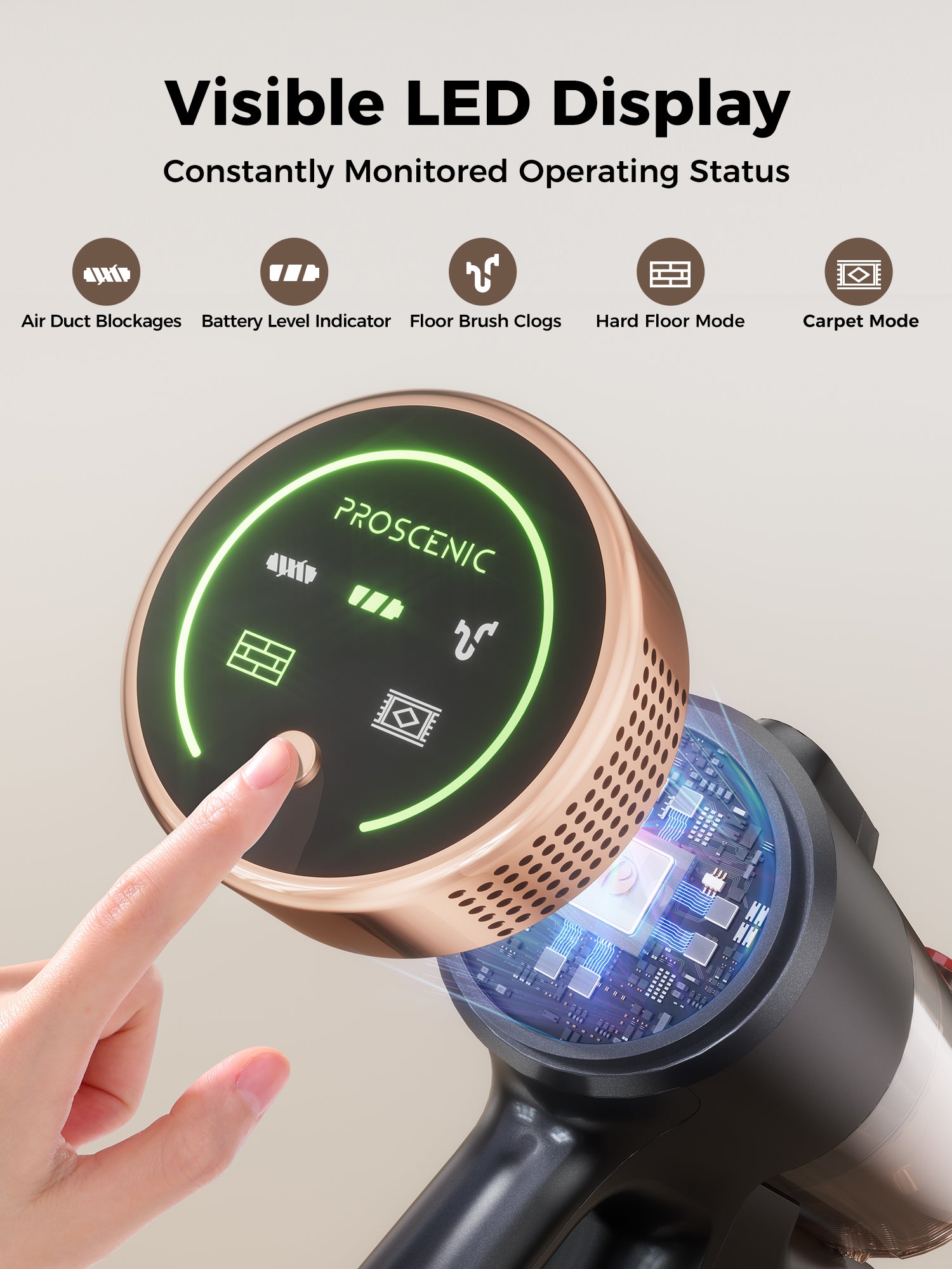 Proscenic P11-Ultra Cordless Vac