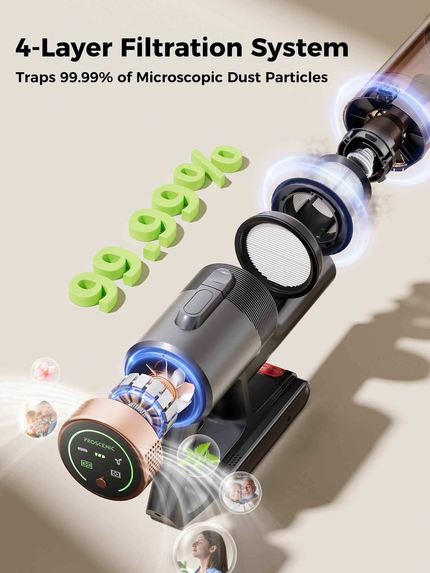 Proscenic P11-Ultra Cordless Vac
