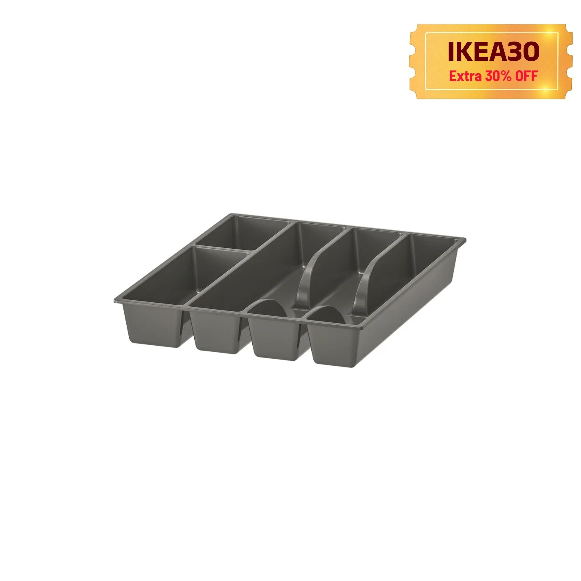 IKEA SMÄCKER Cutlery Tray Expandable Non-Slip