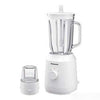 Blender in White background with two glass cups