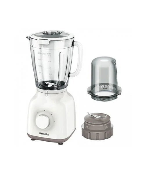 Blender in White background with two glass cups