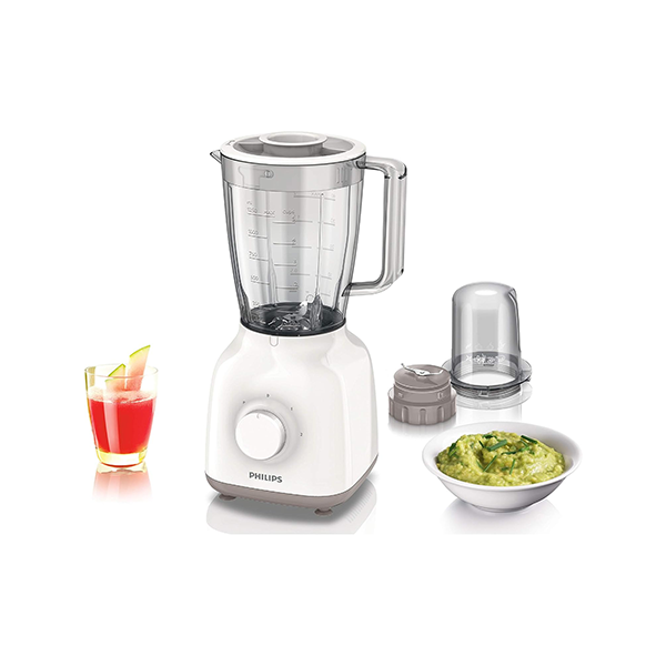Blender with some fruite juice and food items that can be made
