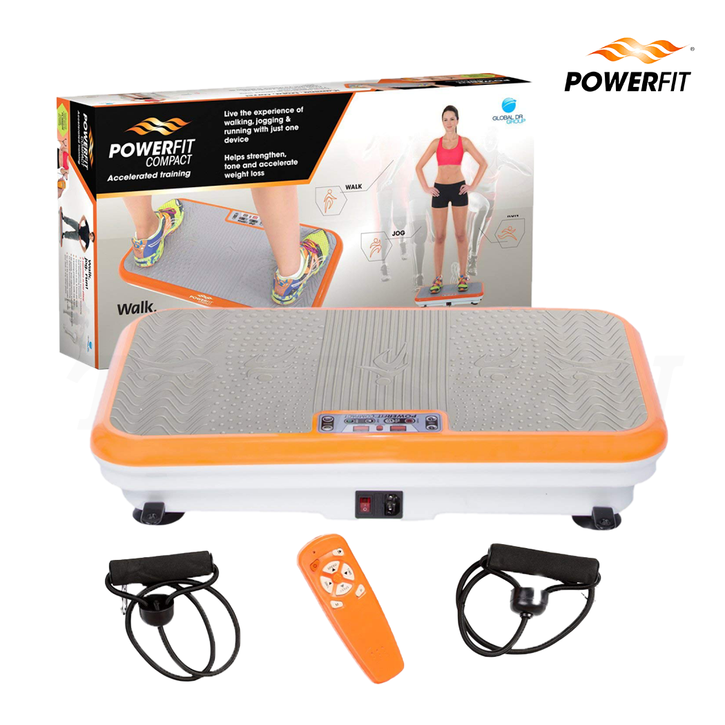 Power Fit Elite Vibration Plate Black