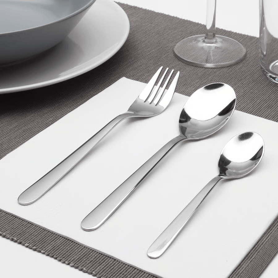 FÖRNUFT Cutlery 18pc Stainless Steel