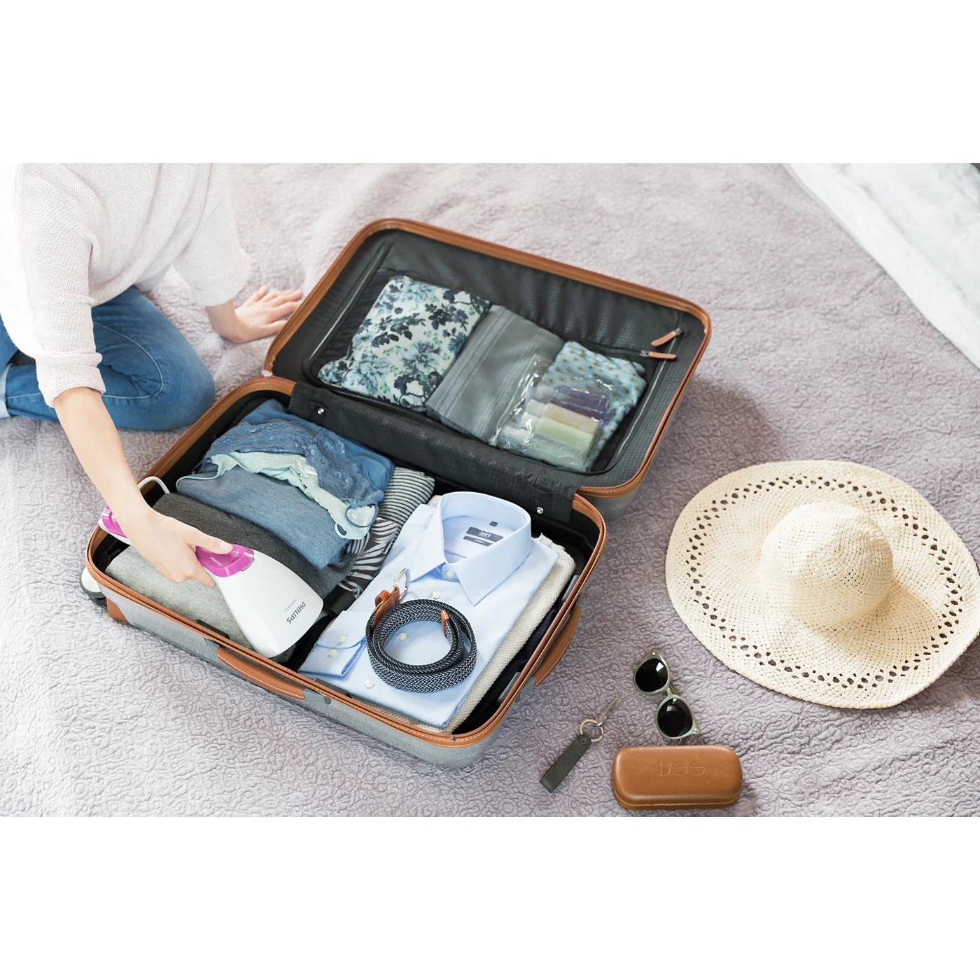 Steamer on a table showing its real professional look 