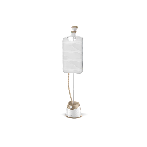 Garment steamer in white background