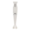 Hand blender mixer in a white  background 