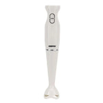Hand blender mixer in a white  background 