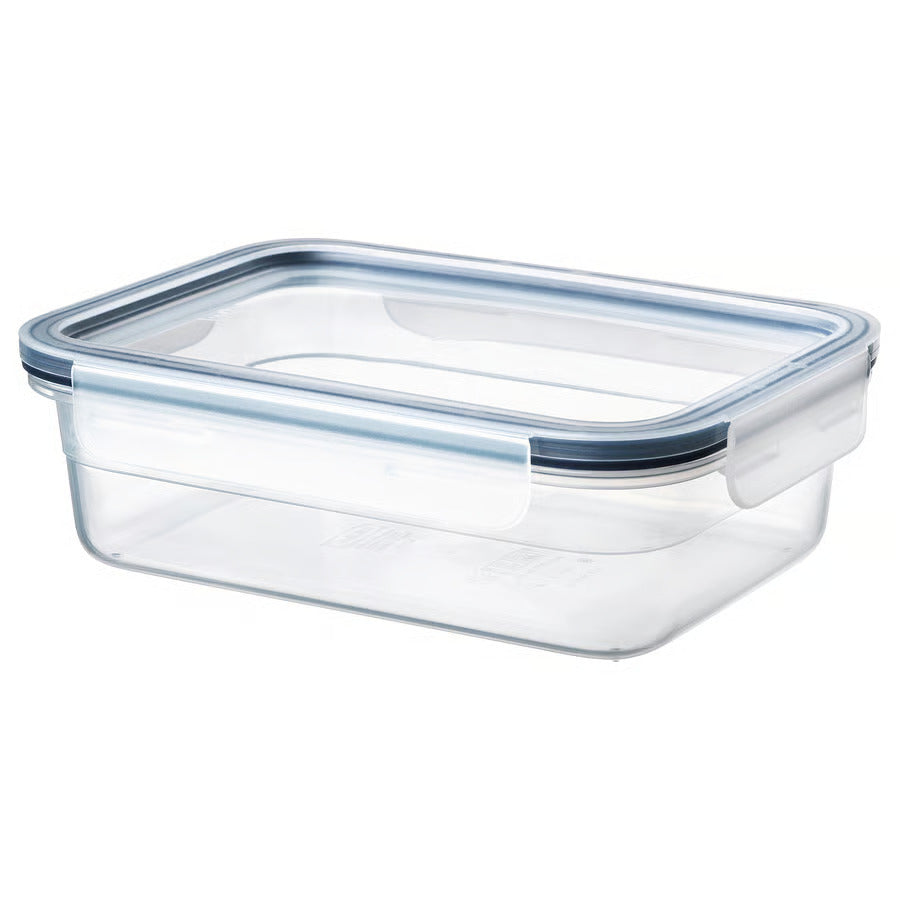 set of food containers in a white background