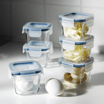 Food container with food on a table 