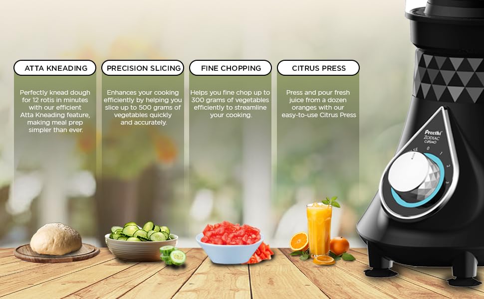 Zodiac Mixer Atta Kneading In Preethi Zodiac Preethi Zodiac Mixer - Main Image