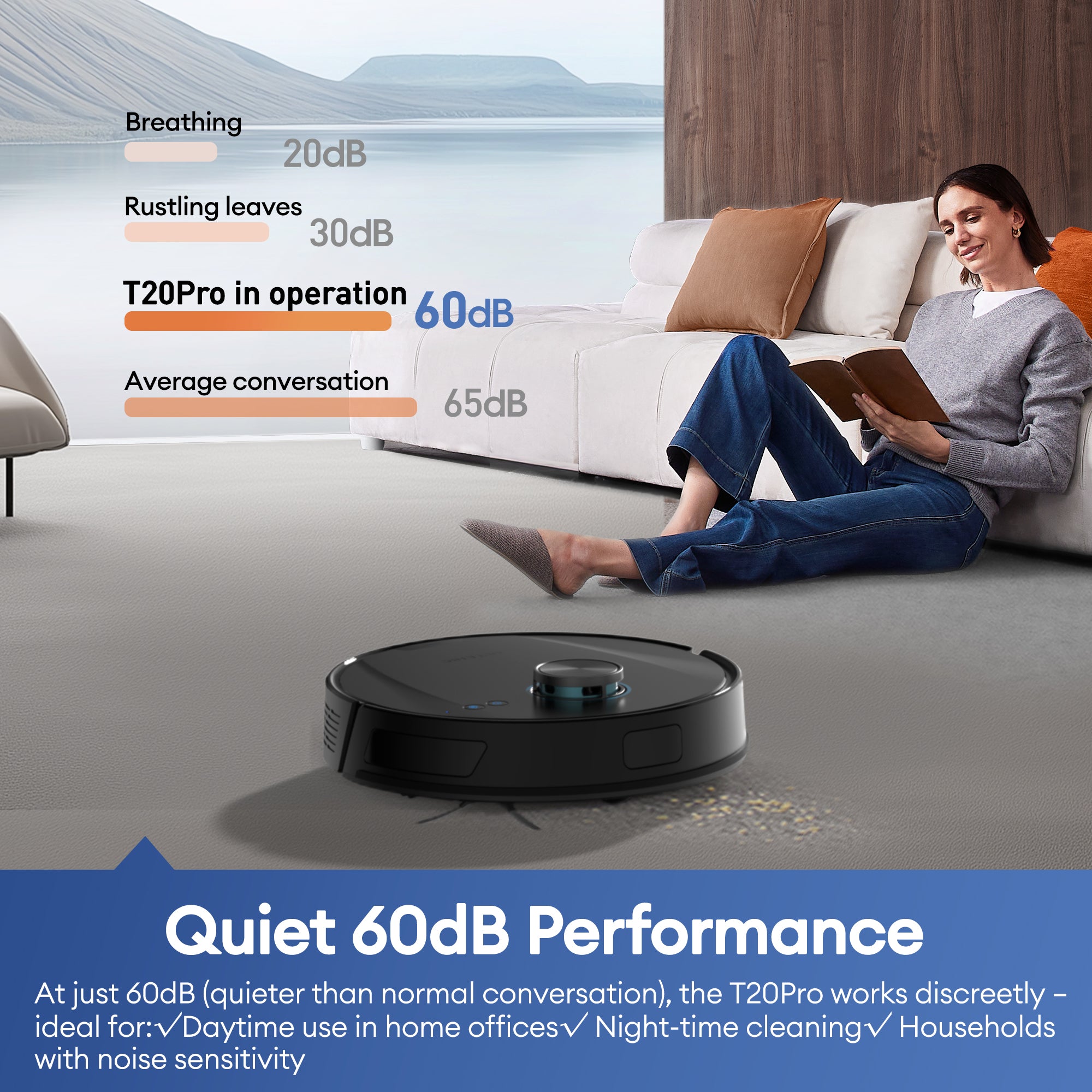 Ultenic T20-Pro AI Robot Vac + Mop