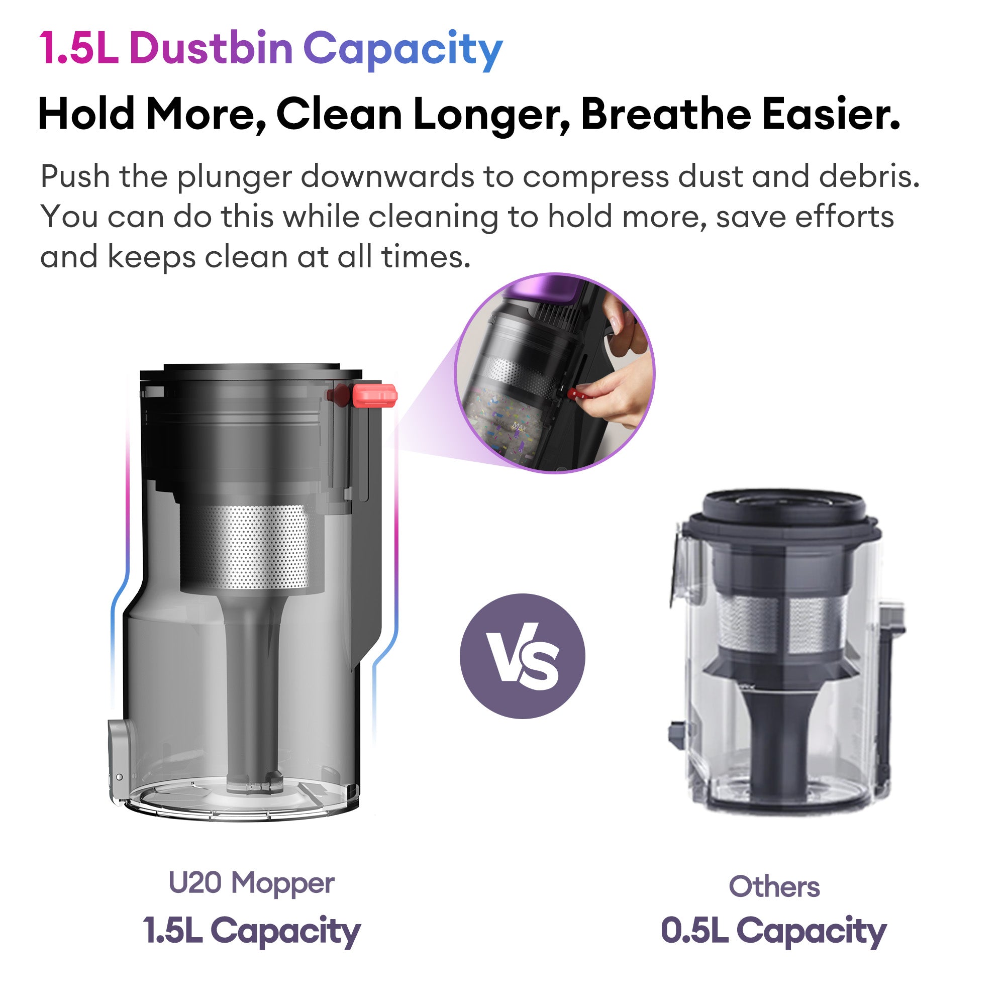 Ultenic U20 Cordless Vac + Mop