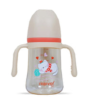 PPSU FEEDING BOTTLE 300ML-WIDE NECK WITH HANDLE 52184