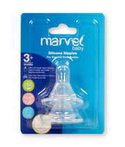 SILICON NIPPLES FOR STANDARD NECK BOTTLE - 3 SIZES 51953