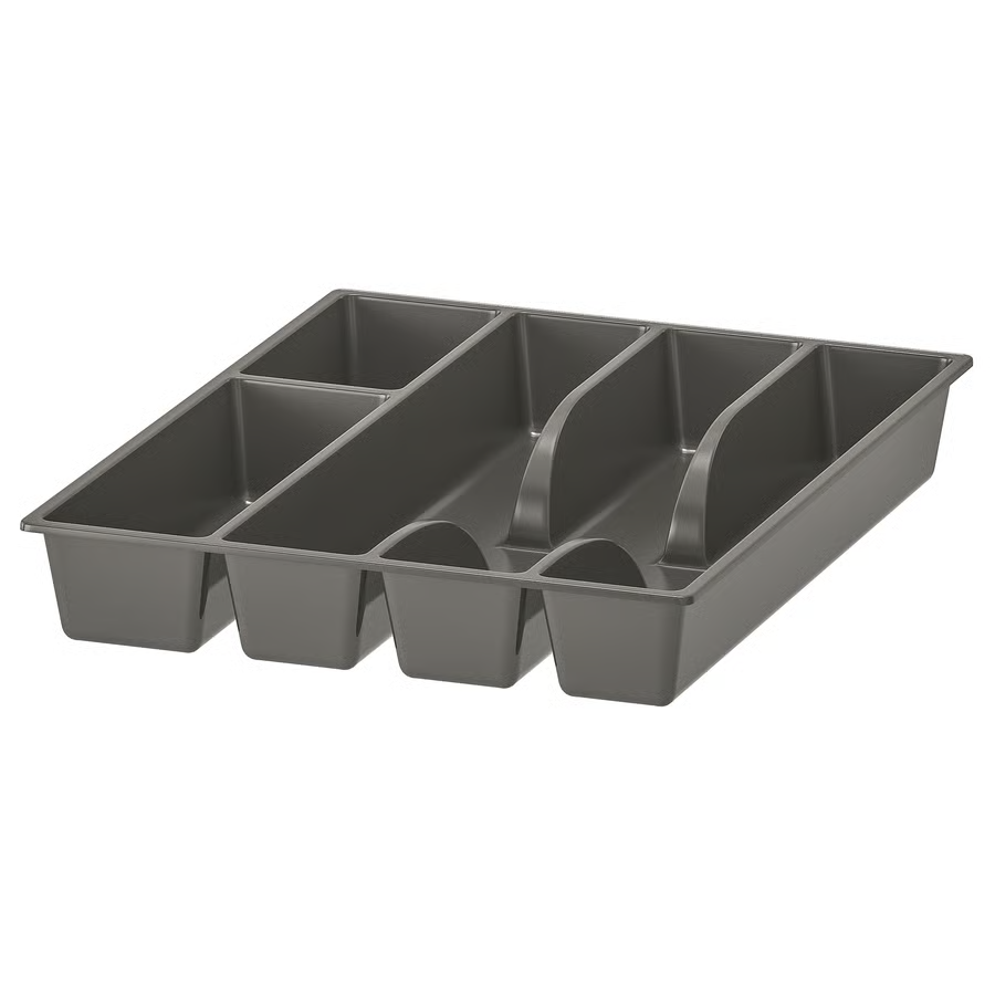 cutlery tray in white background