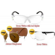 Aviator Sunglasses with 02 Zoom Vision Plus Glasses Sri Lanka