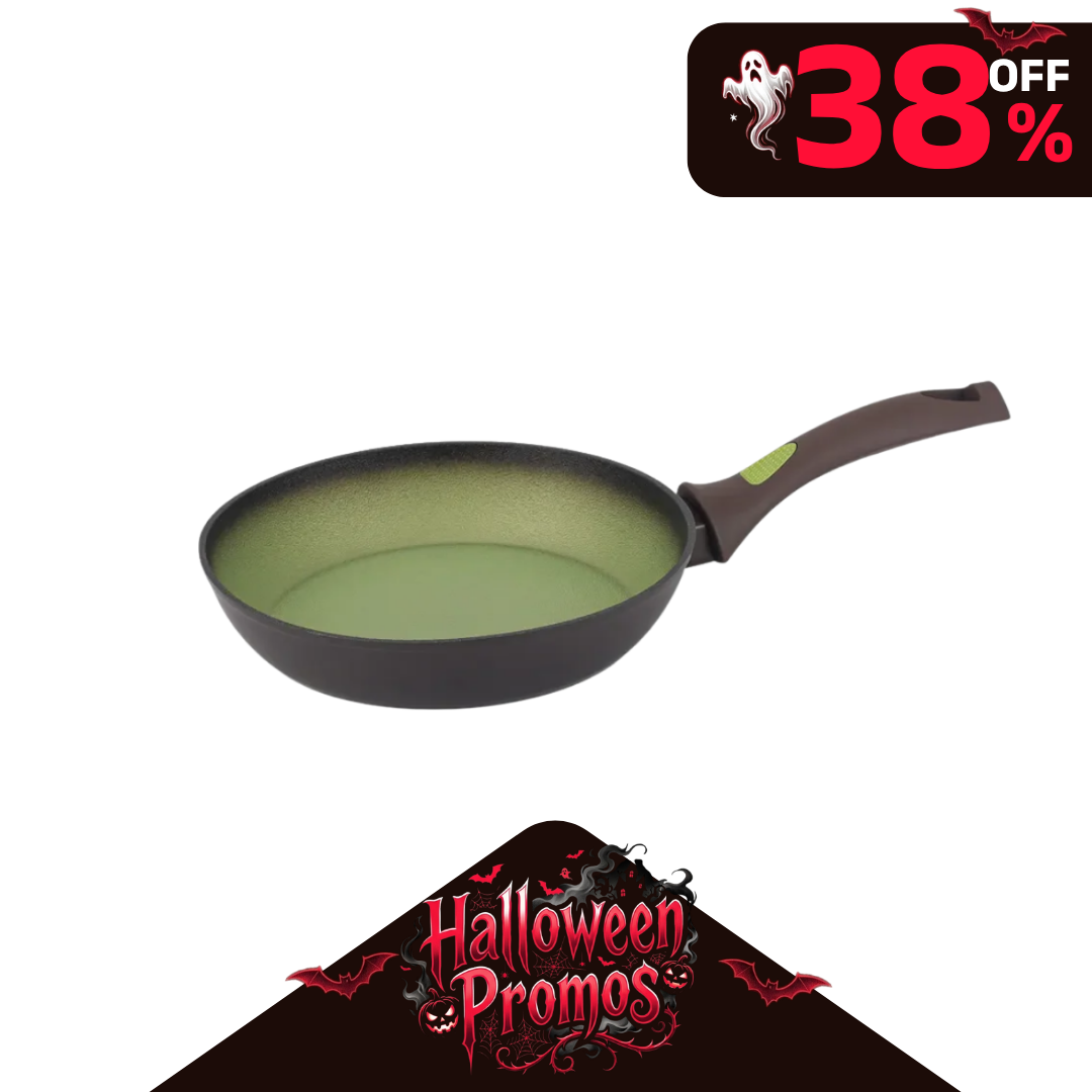 Amercook Avocado Aluminum Cookware Non-Stick Frying Pan