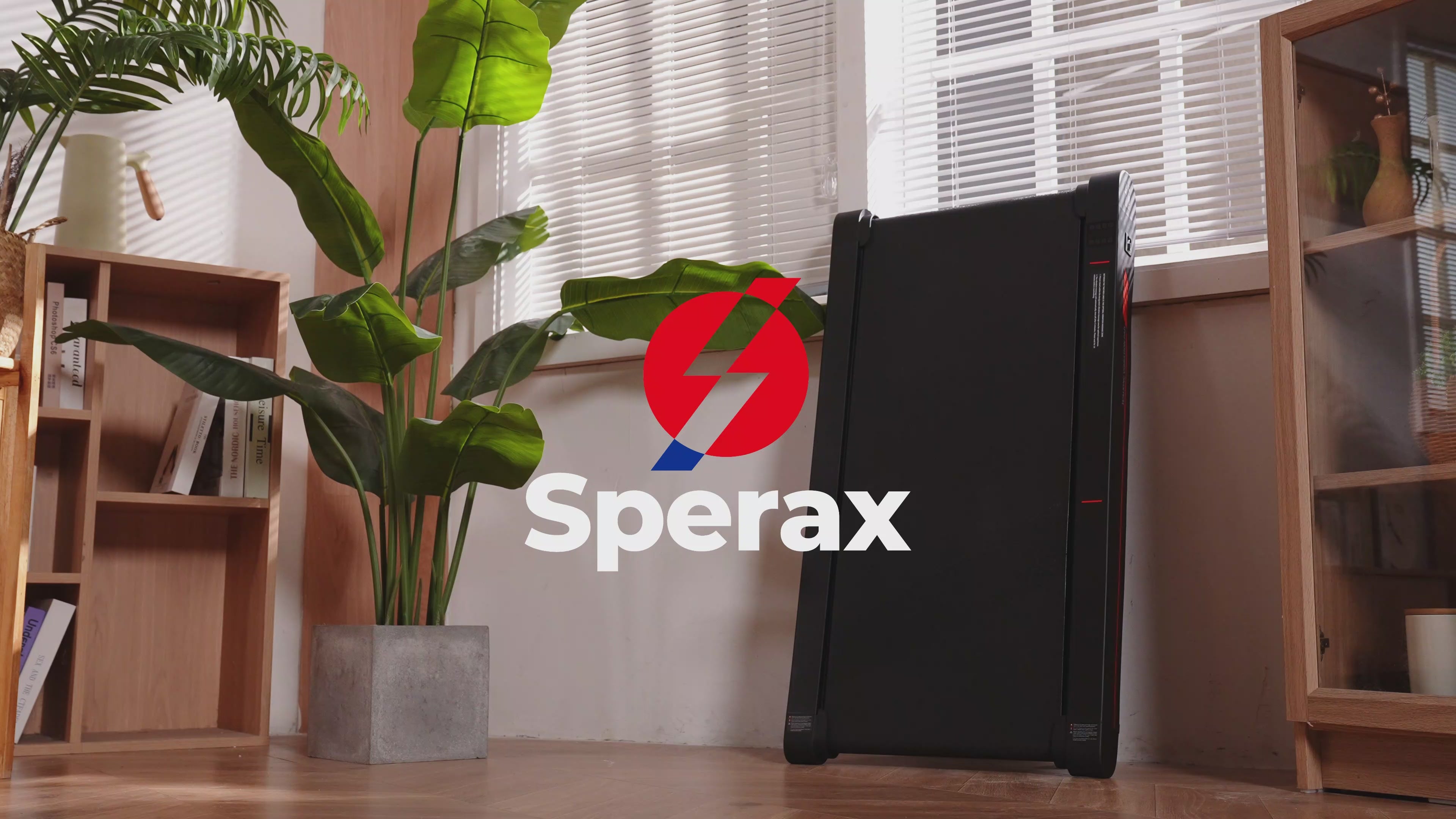 Load video: Sperax P1 Pro Walk Pad with Vibration Plate Function