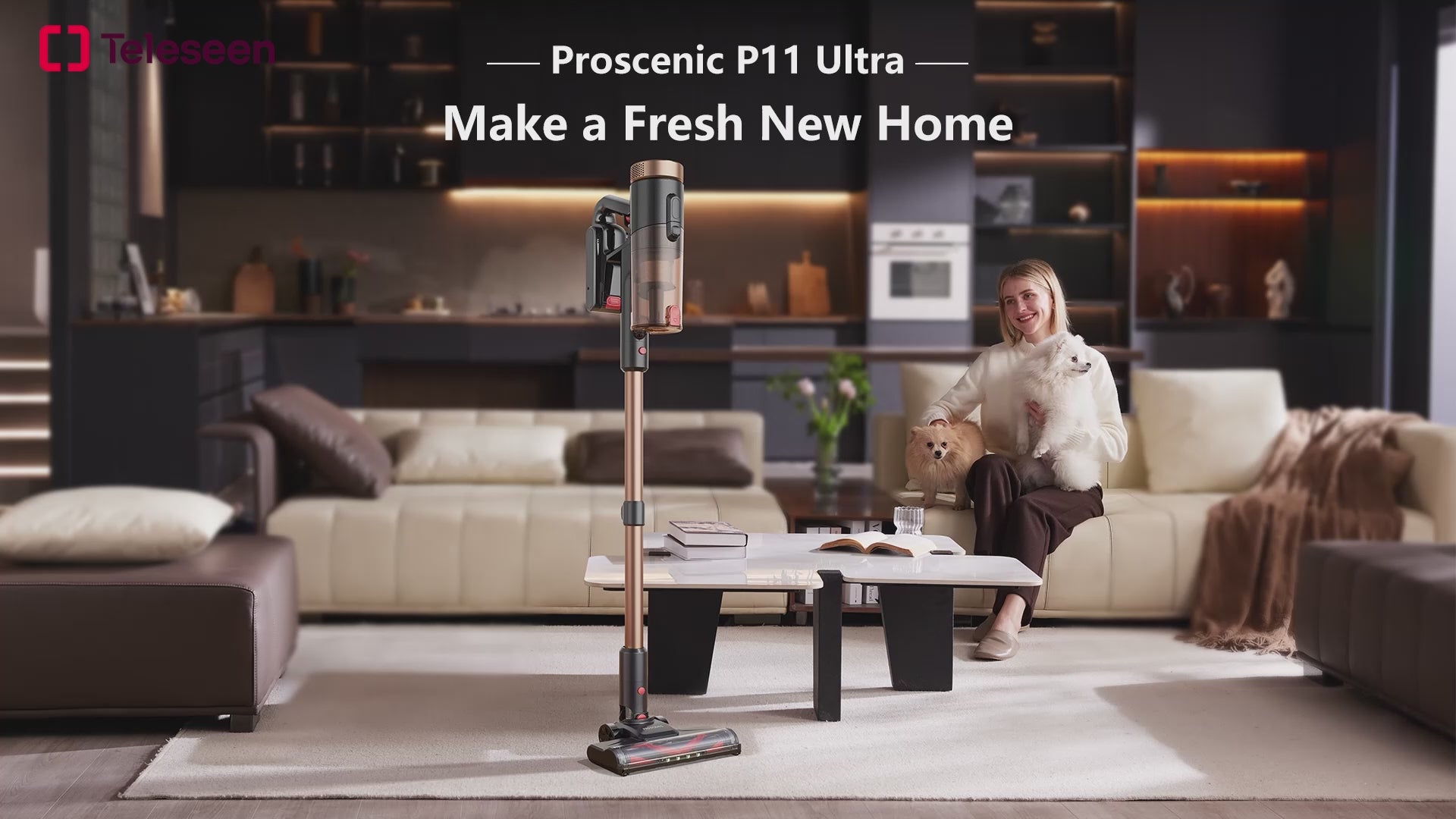 Load video: Proscenic P11-Ultra Cordless Vac