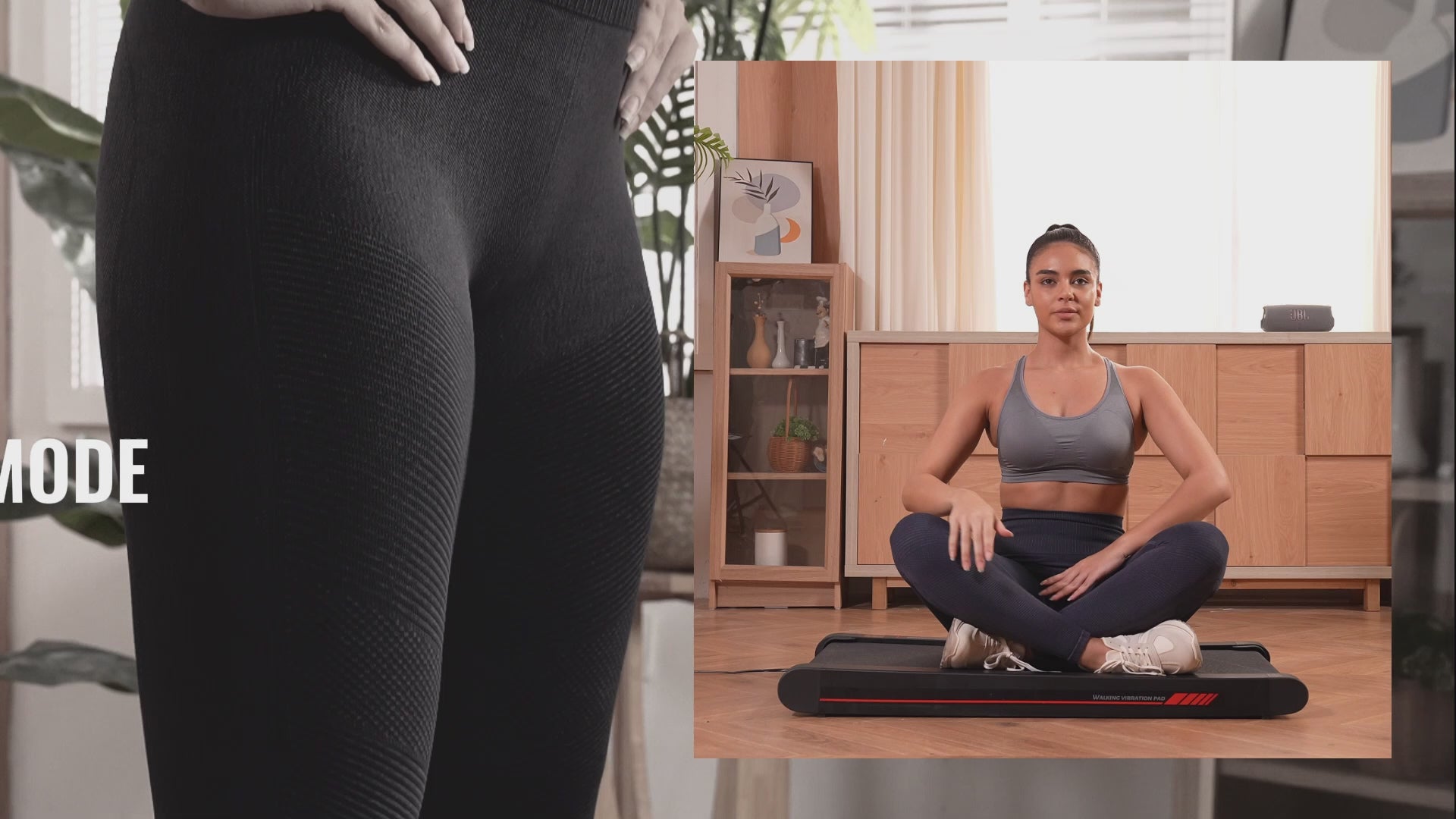 Load video: Sperax P1 Pro Walk Pad with Vibration Plate Function